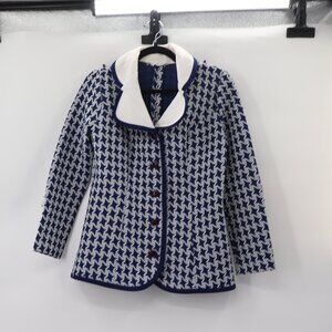 Vintage Gay Gibson Blue Peter Pan 1970s Blazer